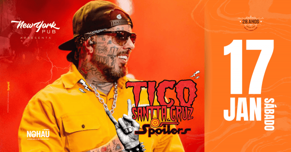 Imagem do evento Tico Santa Cruz & Os Spoilers - New York Pub