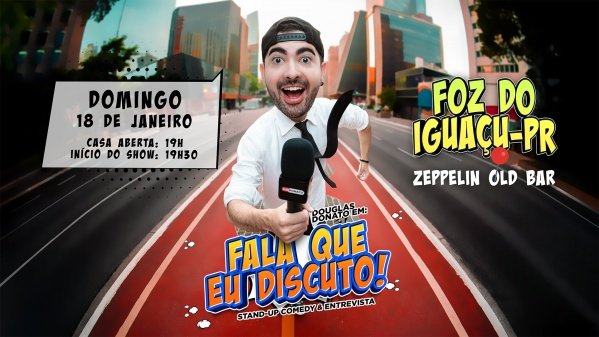 Imagem do evento DOUGLAS DONATO - FALA QUE EU DISCUTO