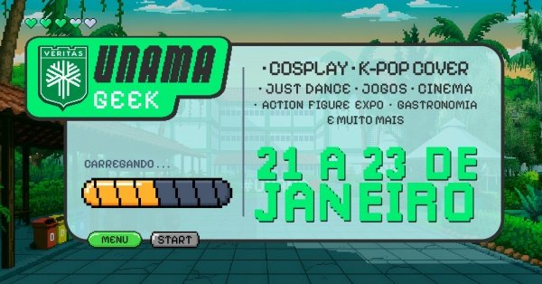 Imagem do evento UNAMA GEEK 2026