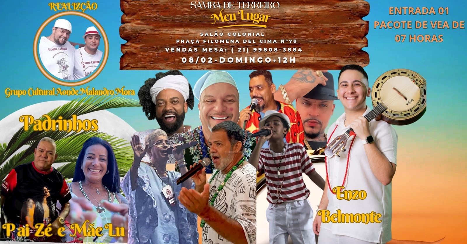 TARDEZINHA D'MALANDRO 2°Edição - Rio de Janeiro, RJ