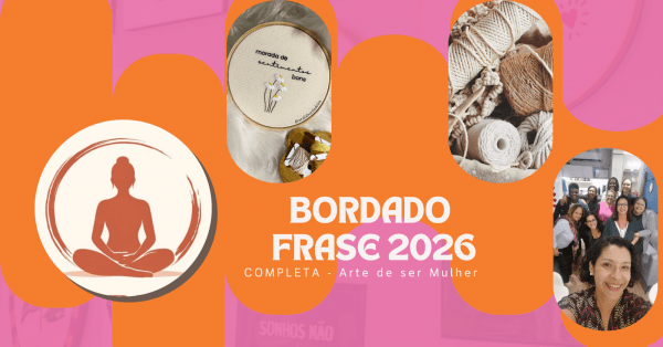 Imagem do evento Bordado Frase 2026 + Café | Completa #1