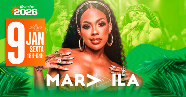 Imagem do evento PAGODEIRA COM MARVVILA NA ANTONELLA