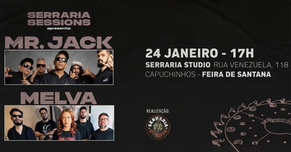 Imagem do evento SERRARIA SESSIONS - MELVA & MrJCK