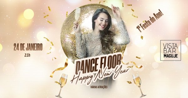 Imagem do evento Happy New Year 24 de Janeiro Maguje