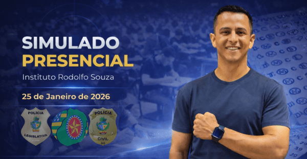 Imagem do evento SIMULADO PRESENCIAL - 25 de Janeiro de 2026