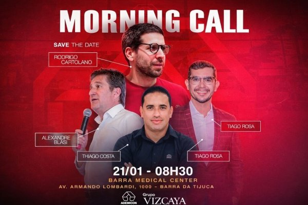 Imagem do evento MORNING CALL - GRUPO VIZCAYA