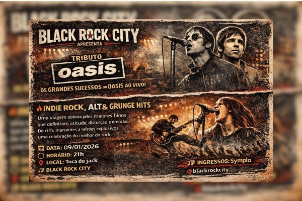 Imagem do evento Oasis Tributo Black Rock City