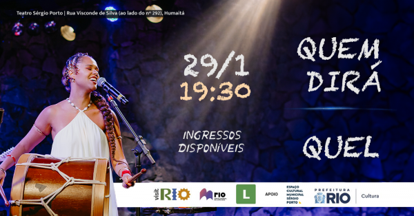 Imagem do evento QUEM DIRÁ |QUEL 29.01.2026