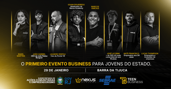 Imagem do evento 1º TEEN BUSINESS - Barra da Tijuca/RJ