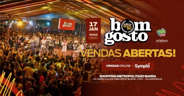 Imagem do evento Roda de Samba do Bom Gosto