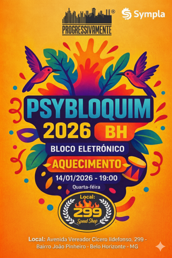 Imagem do evento AQUECIMENTO PSYBLOQUIM PROGRESSIVAMENTE 2026