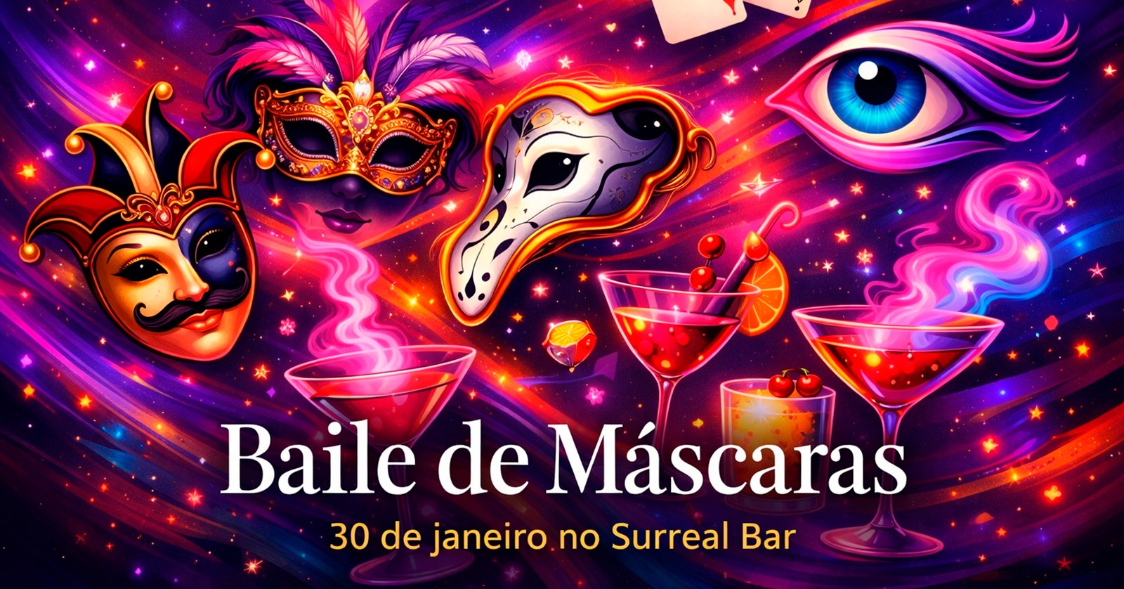 Baile de Máscaras Surreal - Rio de Janeiro, RJ