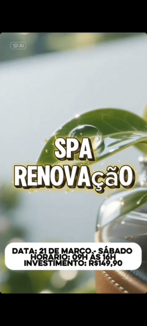 Imagem do evento SPA Renovação 2ª Edição