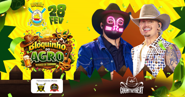 Imagem do evento bloquinho do agro (ressaca de carnaval )