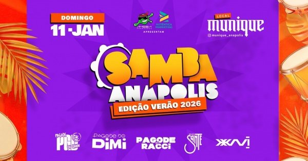 Imagem do evento Samba Anápolis - Verão