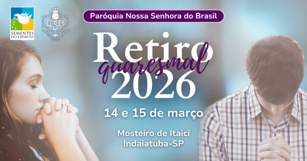 Imagem do evento Retiro de Quaresma |NSB 2026