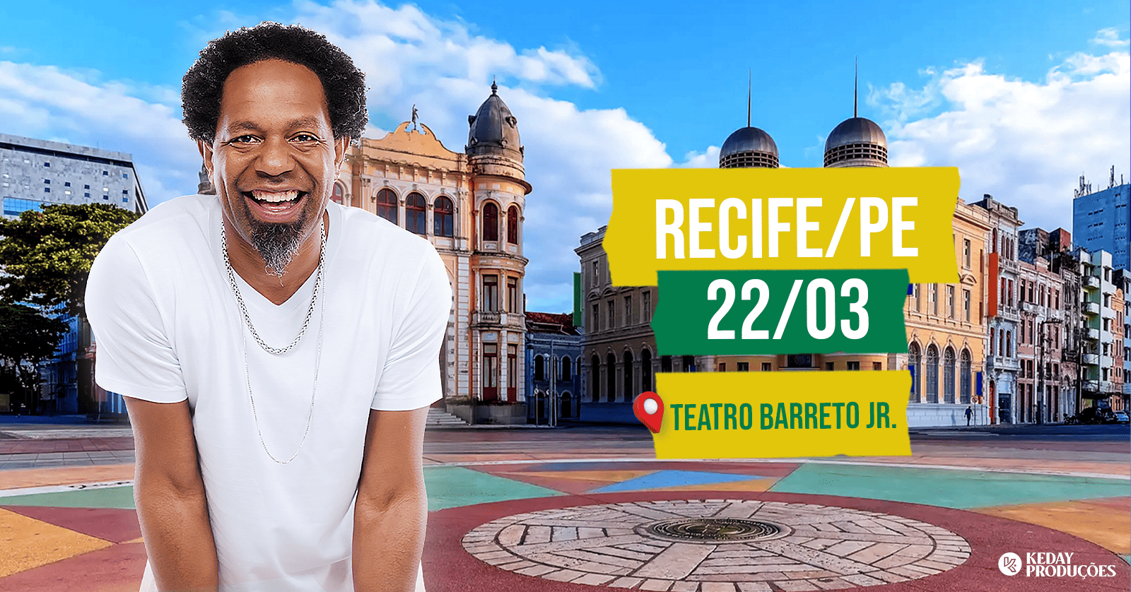 Kedny Silva em Recife