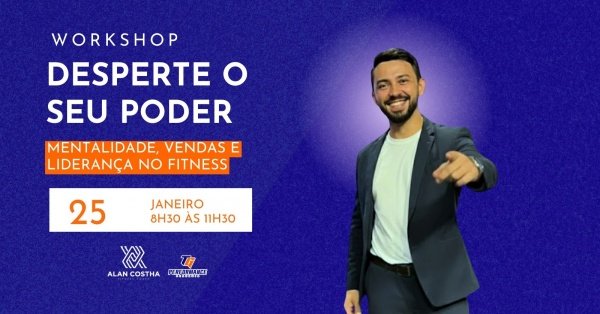 Imagem do evento WORKSHOP - DESPERTE O SEU PODER