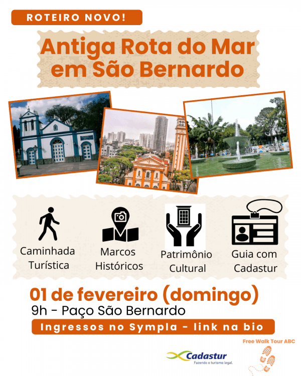 Imagem do evento A Antiga Rota do Mar em São Bernardo