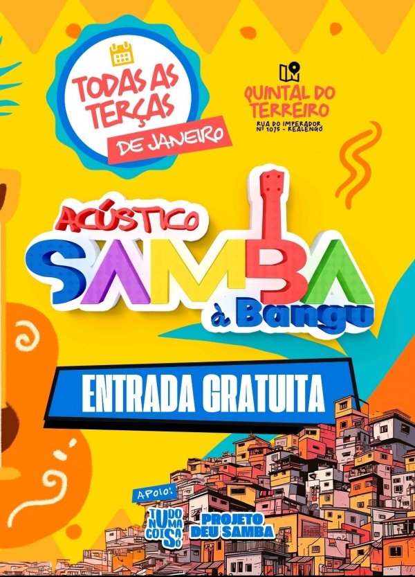 Imagem do evento Samba à Bangu Acústico