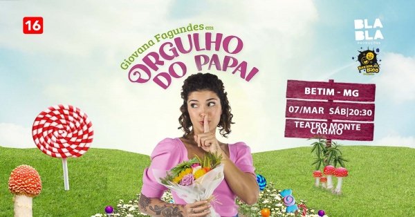 Imagem do evento GIOVANA FAGUNDES EM ORGULHO DO PAPAI