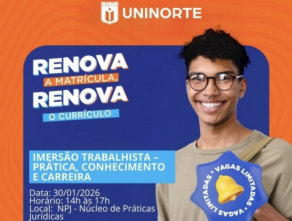 Imagem do evento IMERSÃO TRABALHISTA  Prática, Conhecimento e Carreira