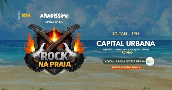 Imagem do evento Rock Na Praia