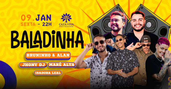 Imagem do evento BALADINHA - 1ª DO ANO