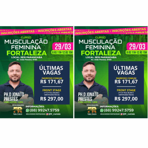 Imagem do evento Musculação Feminina