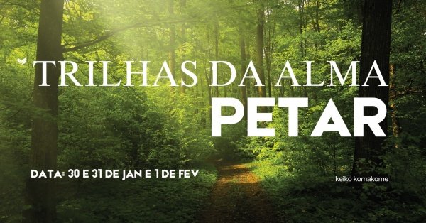 Imagem do evento Retiro trilhas da Alma - Petar