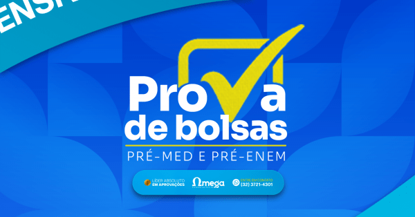 Imagem do evento PROVA DE BOLSAS PRÉ-MED E PRÉ-ENEM