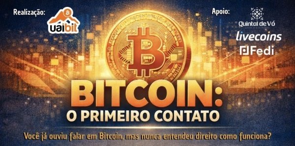 Imagem do evento Bitcoin: O primeiro contato