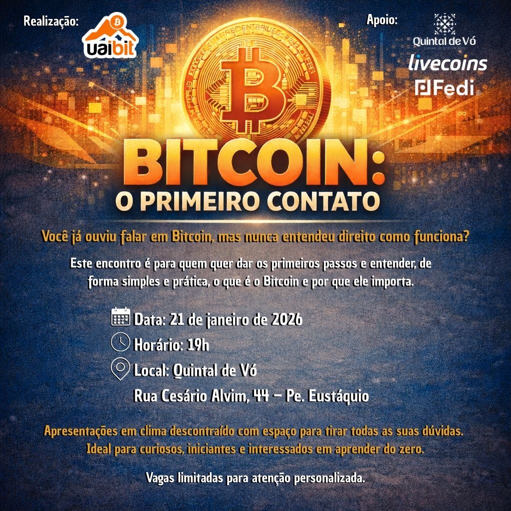 Bitcoin: O primeiro contato em Belo Horizonte - Sympla