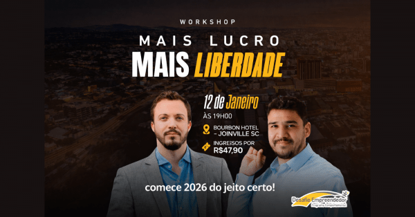 Imagem do evento Mais Lucro, Mais Liberdade em 2026!