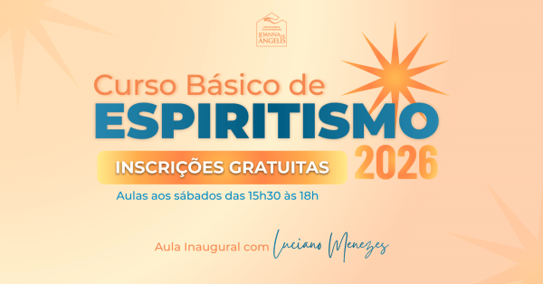Imagem do evento Curso Básico de Espiritismo 2026.1