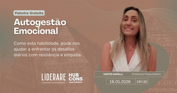 Imagem do evento Palestra Gratuita: Autogestão Emocional