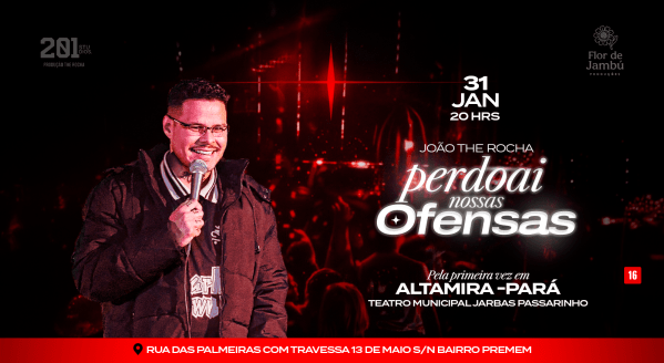 Imagem do evento João The Rocha em Altamira  - Perdoai Nossas Ofensas 31/01