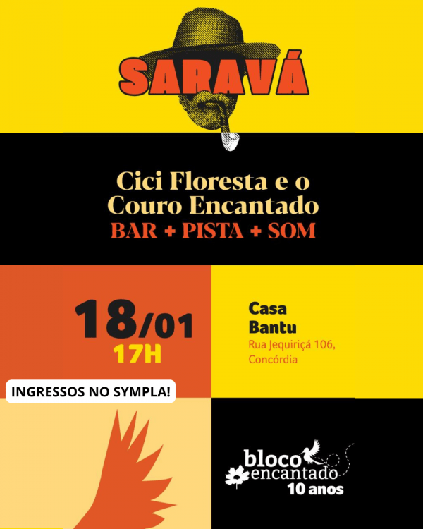 Imagem do evento Cici Floresta e o Couro Encantado + Pista Dançante + Participações especiais!