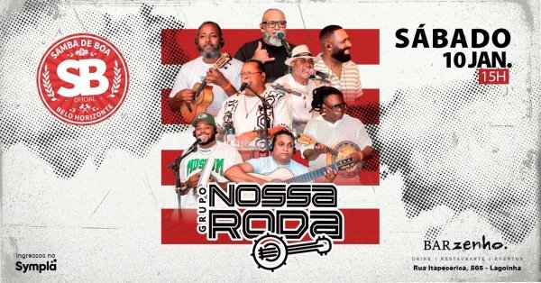 Imagem do evento GRUPO NOSSA RODA DE VOLTA AO SAMBA DE BOA
