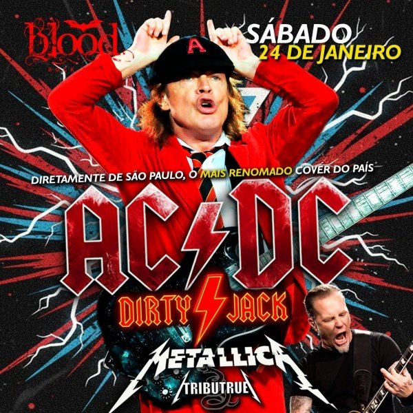 Imagem do evento Dirty Jack AC/DC Cover