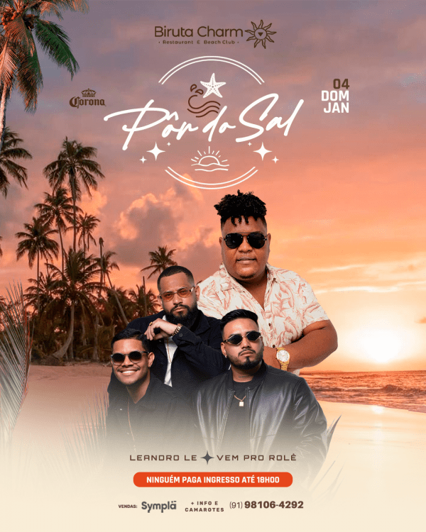 Imagem do evento Por do Sal BIRUTA CHARM