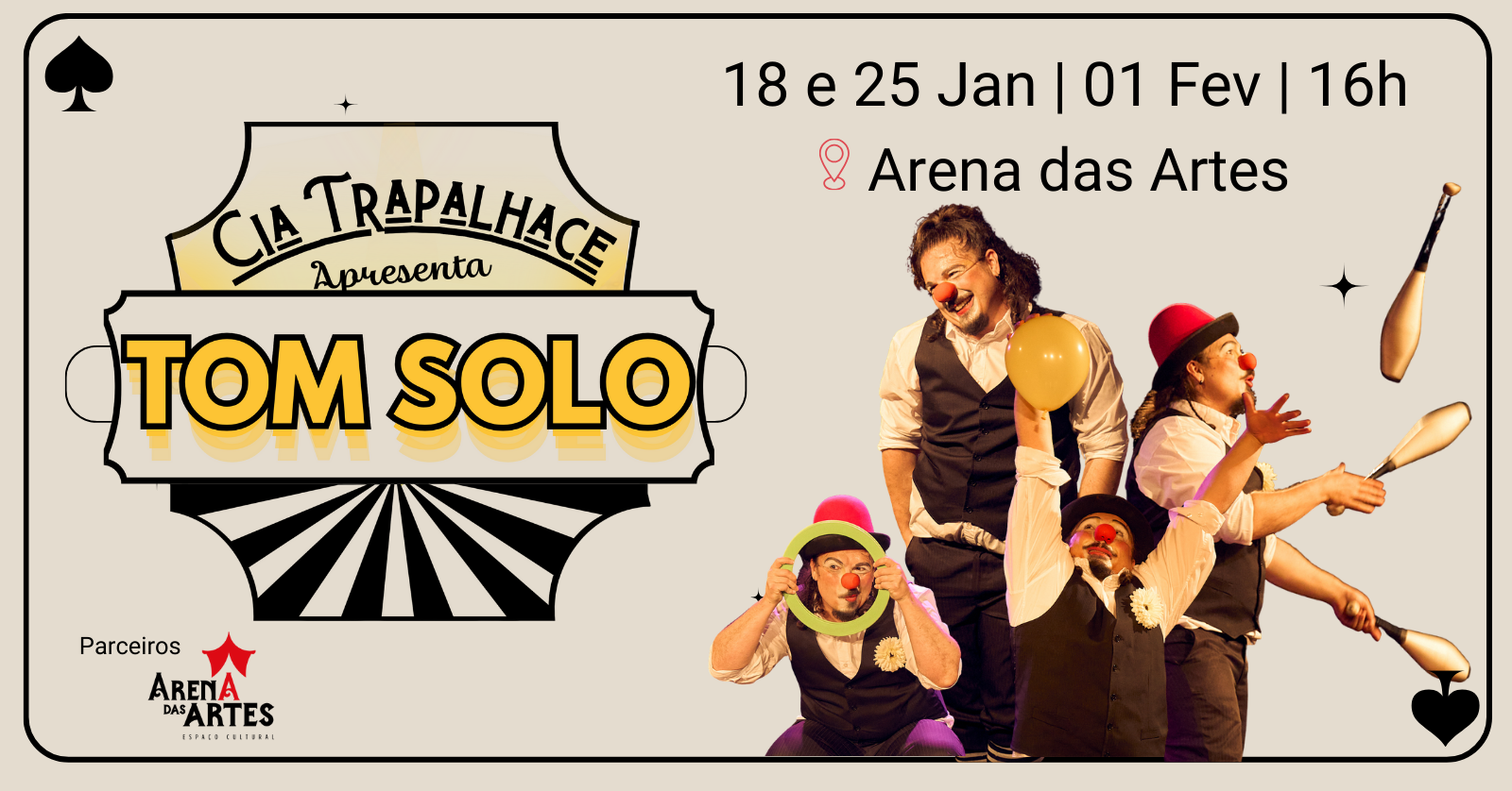 Image for the event: TOM SOLO 01/02