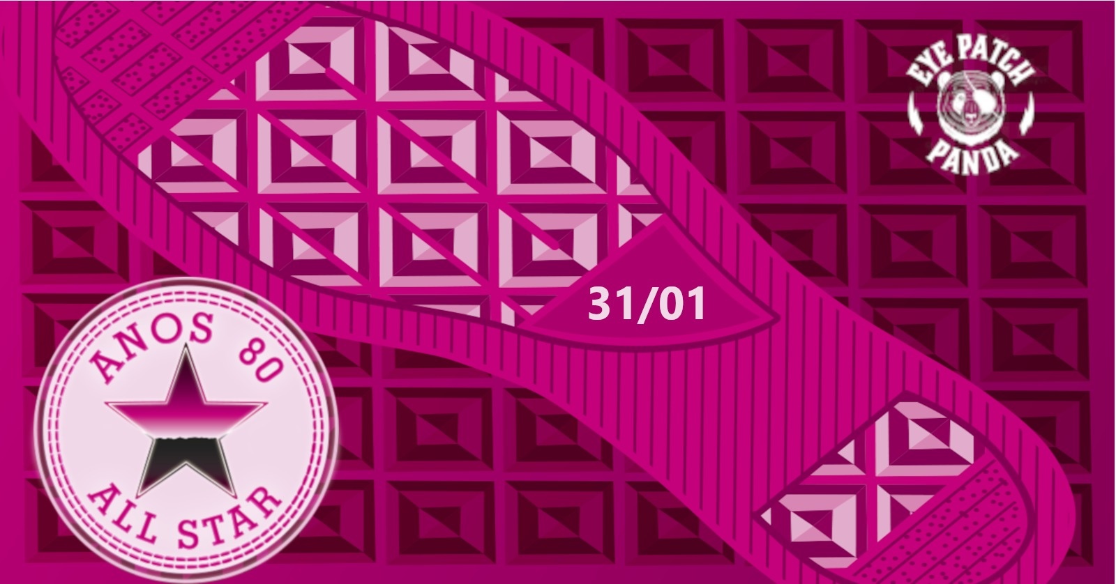 FESTA ALL STAR - ANOS 80 - Brasília, DF