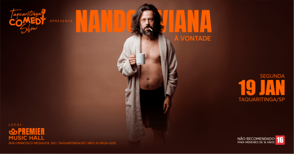 Imagem do evento NANDO VIANA em TAQUARITINGA SP