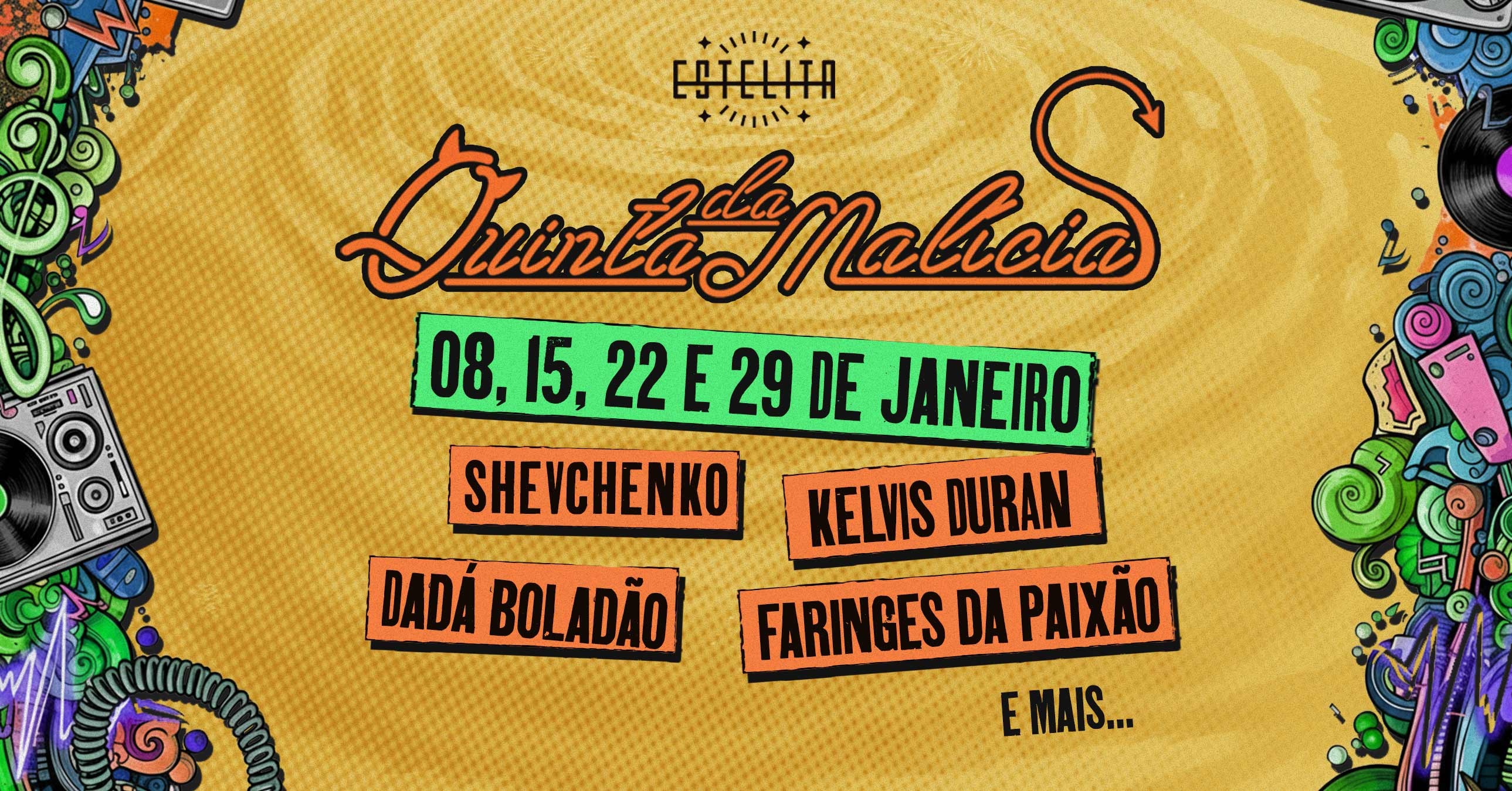 Quinta da Malícia | Verão 2026 - Recife, PE