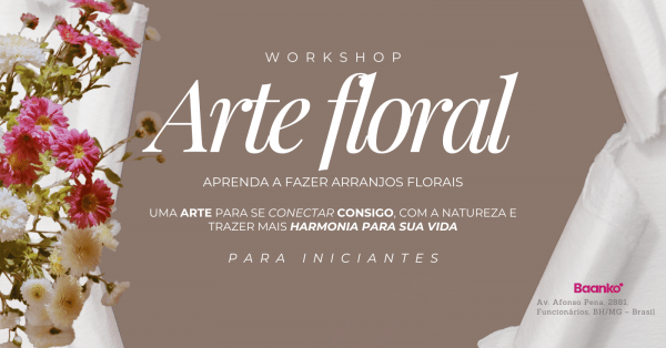 Imagem do evento Workshop: Arte Floral