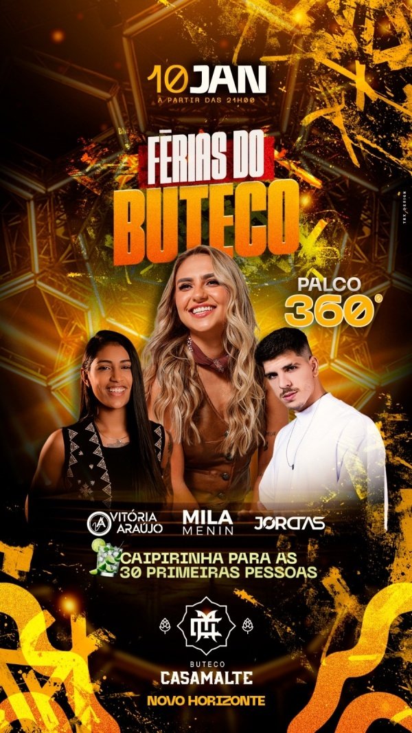 Imagem do evento Férias do buteco