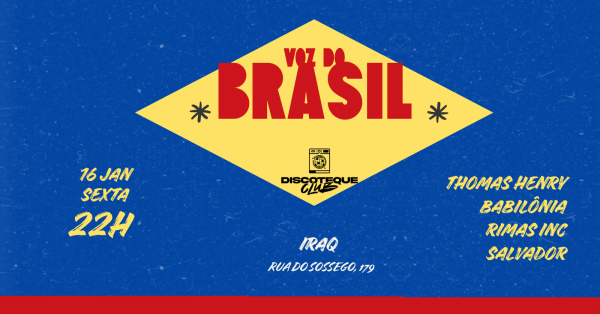 Imagem do evento Discoteque club - Voz do Brasil