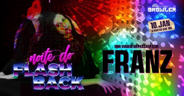 Imagem do evento ESPECIAL FLASH BACK COM FRANZ