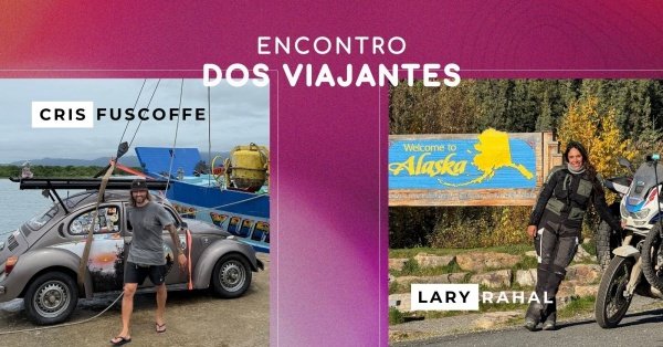 Imagem do evento Encontro dos Viajantes | Cris Fuscoffe e Lary Rahal